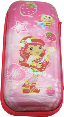 

Mcnt barbie art 3D Pencil box Art Polyester Pencil Box(Set of 1, Pink)