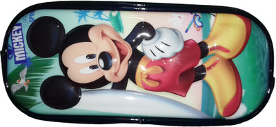 

kidoz kingdom DISNEY MICKEY MOUSE PENCIL POUCH KIDOZ KINGDOM DISNEY MICKEY MOUSE POUCH ART PLASTIC PENCIL BOX Art Plastic Pencil Box(Set of 1, Multicolor)