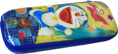 

Mcnt doraemon 3D art Art Polyester Pencil Box(Set of 1, Blue)