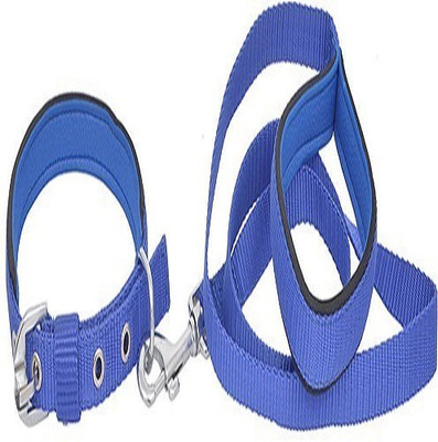 

Skora Dog Collar & Leash(, Blue