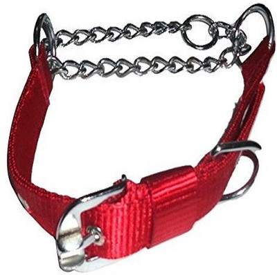 

Skora Pure Nylon Choke Dog Choke Chain Collar(, Red