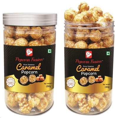 

Popcorn Fusion Pure Essence caramel caramel Popcorn(300, Pack of 2)