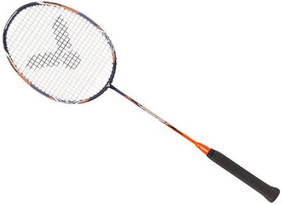 

Victor Arrow Speed 990 Badminton racket tension upto 33lbs (3U) Multicolor Strung Badminton Racquet(G5 - 3 Inches, 250 g)