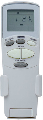 

ICOOLI COMPATIBLE AC REMOTE FOR LG 51aa AC Remote With Backlight Function and stand (Please Match The Image With Your Old Remote) Remote Controller(White)