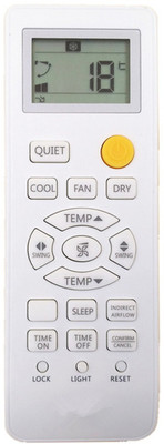 

icooli COMPATIBLE AC REMOTE WITH BACKLIGHT AND TIMER FOR LG 055a (PLEASE MATCH WITH THE OLD REMOTE) Remote Controller(White)