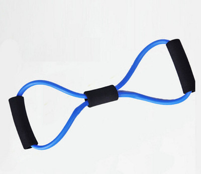 

Osilor Premium Latex Fitness N12 Resistance Tube(Blue, Black), Black;blue