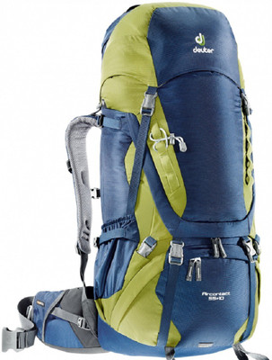 

Deuter Aircontact 65 + 10 forest-moss 4046051069432 Rucksack - 65 L(Blue)