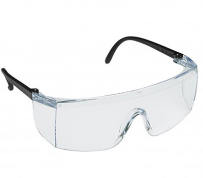

Vezual 3M 1709 (Pack of 1) Clear Hard Coated Lens 1709 Power Tool, Laboratory, Wood-working Safety Goggle(Free-size)