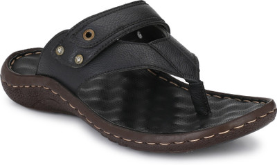 

SHENCES Men BLACK Sandals