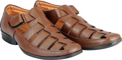 

FAUSTO Men Brown Sandals