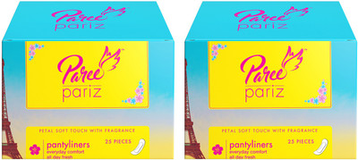 

Paree Pariz Ultra Pantyliner- 25 Pcs each (Pack of 2) Pantyliner(Pack of 2)