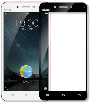 Case Creation Edge To Edge Tempered Glass for Vivo V3 Max(Pack of 2)