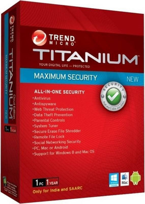 Trend Micro Total Security 1.0 User 1 Year(Voucher)