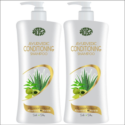

KHADI MEGHDOOT AYURVEDIC CONDITIONING SAT 500 ML PACK OF 2(1000 ml)