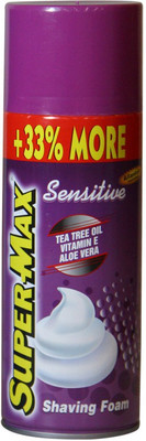 

Super Max Shaving foam(Sensitive)(400 ml)