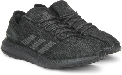 

ADIDAS PUREBOOST Running Shoes For Men(Black, Grey, Cblack/dgsogr/dgsogr