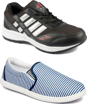 

Asian Men Casual & Running Shoes Combo Pack of 2 Running Shoes For Men(Multicolor