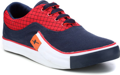 

Sparx SM-198 Canvas Sneakers For Men(Navy, Red, Navy blue red