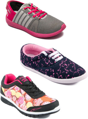 

Asian Asian Women Canvas Combos Casuals For Women(Multicolor