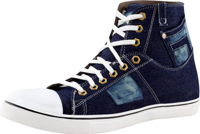 

Bog Chief Stylish Denim Boots Boots For Men(Blue
