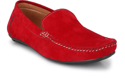 

ZebX Loafers For Men(Red