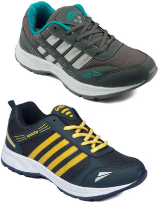 

Asian Men Casual & Running Shoes Combo Pack of 2 Running Shoes For Men(Multicolor