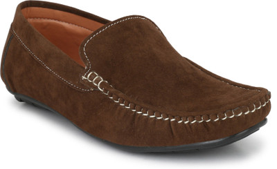 

ZebX Loafers For Men(Brown