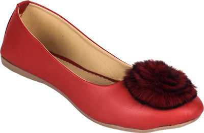 

Do Bhai Belly-Kaju-Red Bellies For Women(Red
