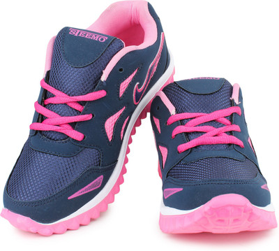 

Tapps Walking Shoes For Women(Multicolor, Blue and pink