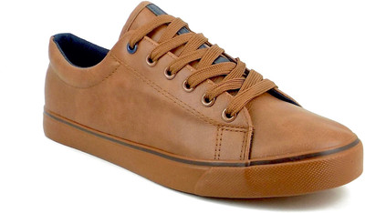 

Ripley Saint Series Leatherette Sneakers For Men(Brown