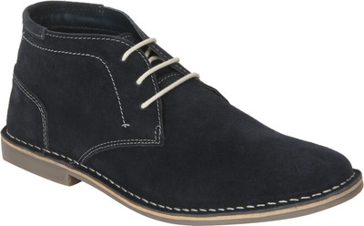 

Red Tape Suede Leather Chukka Boots For Men(Navy