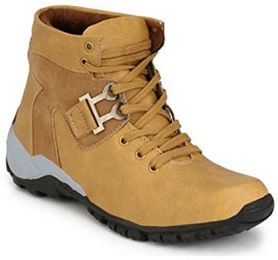 

Gubatti Men's Casual Shoes Boots For Men(Tan