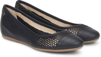

Hush Puppies Liza Heather Bellies For Women(Navy, Blue