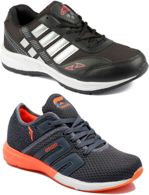 

Asian Men Casual & Running Shoes Combo Pack of 2 Running Shoes For Men(Multicolor