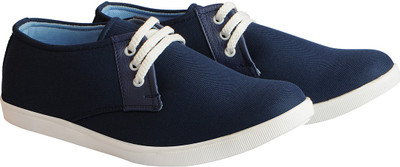 

FAUSTO Canvas Trendy Sneakers For Men(Navy, Navy blue