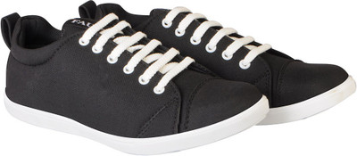 

FAUSTO Canvas Trendy Canvas Shoes For Men(Black