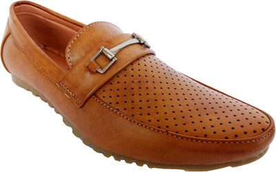 

Indcrown Boys Slip on Loafers(Brown, Tan