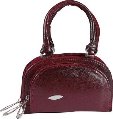 

Howdy Women Casual Red Leatherette Hand-held Bag