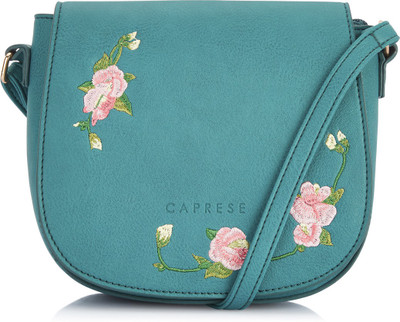 

Caprese Women Casual Blue Leatherette Sling Bag