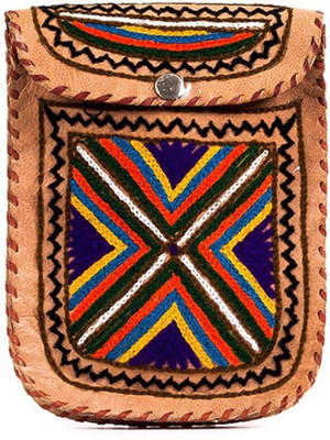 

PINO Girls Casual Multicolor Genuine Leather Sling Bag
