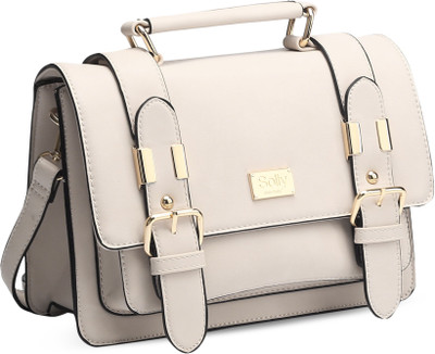 

Allen Solly Women Casual Beige PU Sling Bag