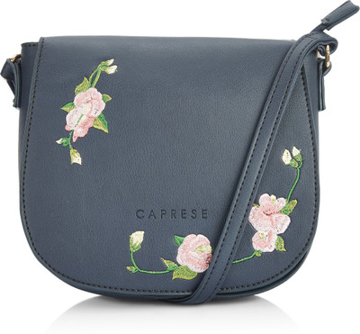 

Caprese Women Casual Grey Leatherette Sling Bag