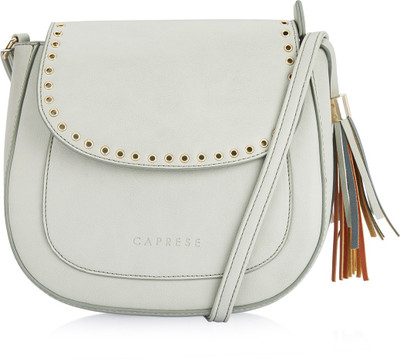 

Caprese Women Casual Grey Leatherette Sling Bag