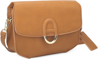 

Allen Solly Women Casual Tan PU Sling Bag