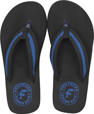 

Flute Feel the Air Flip Flops, Black::blue