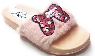 

Angel Fashion Slides, Pink