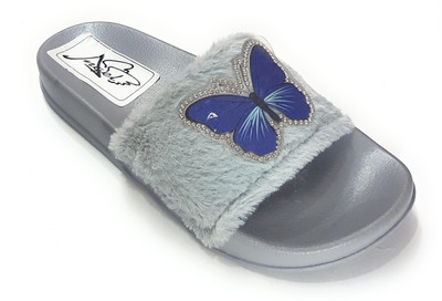 

Angel Fashion Slides, Grey