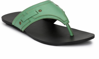 

Forest Hill Genuine Leather Slippers, Green
