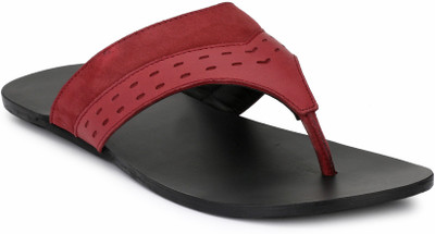 

Forest Hill Genuine Leather Slippers, Red