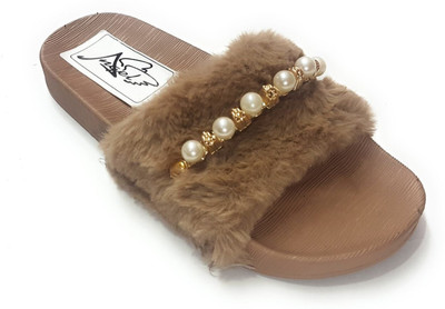 

Angel Fashion Slides, Brown